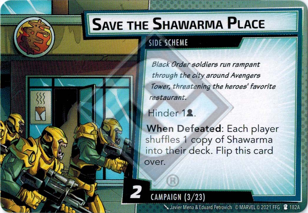 Save the Shawarma Place