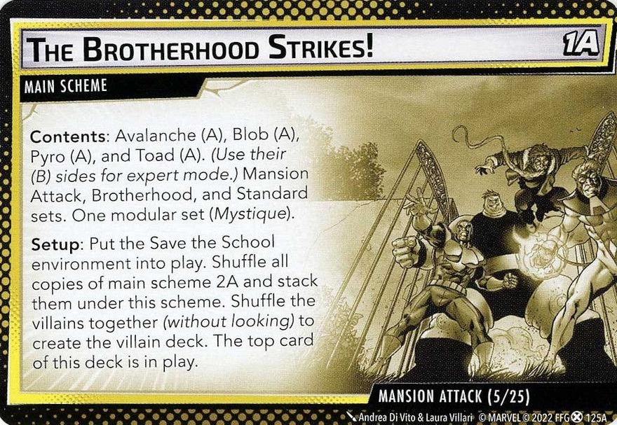 The Brotherhood Strikes!