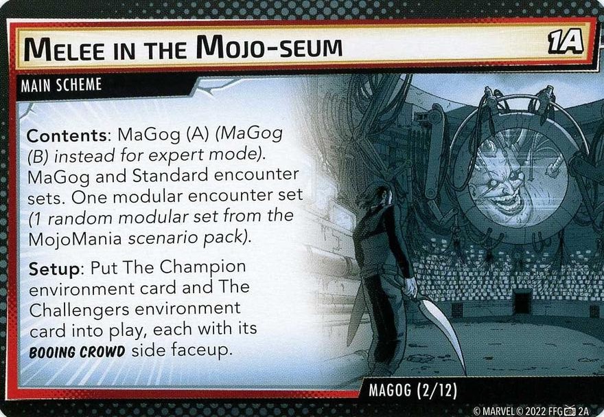 Melee in the Mojo-seum