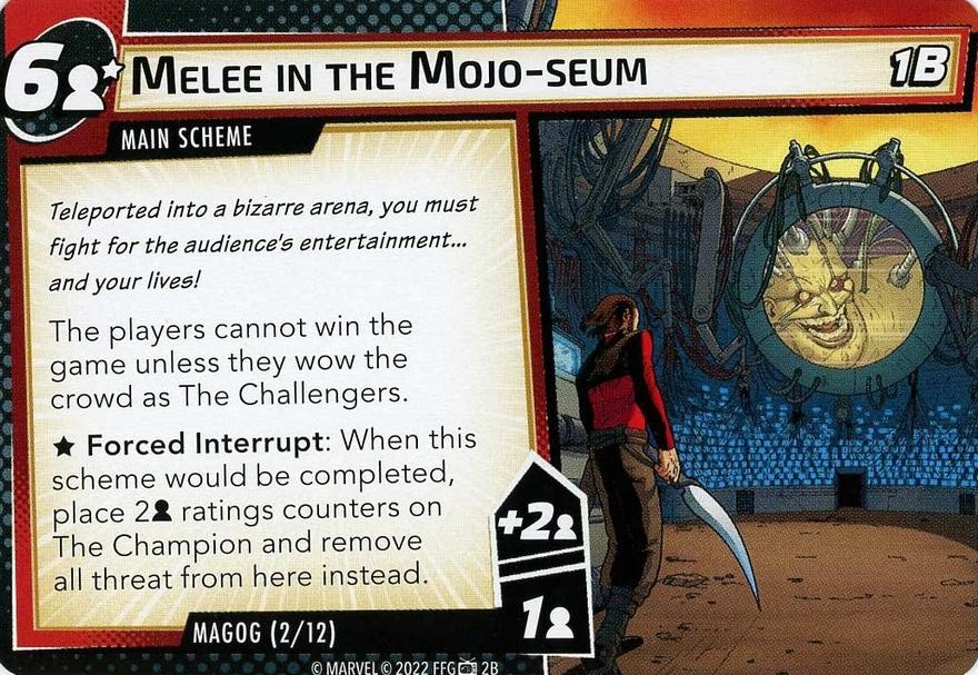 Melee in the Mojo-seum