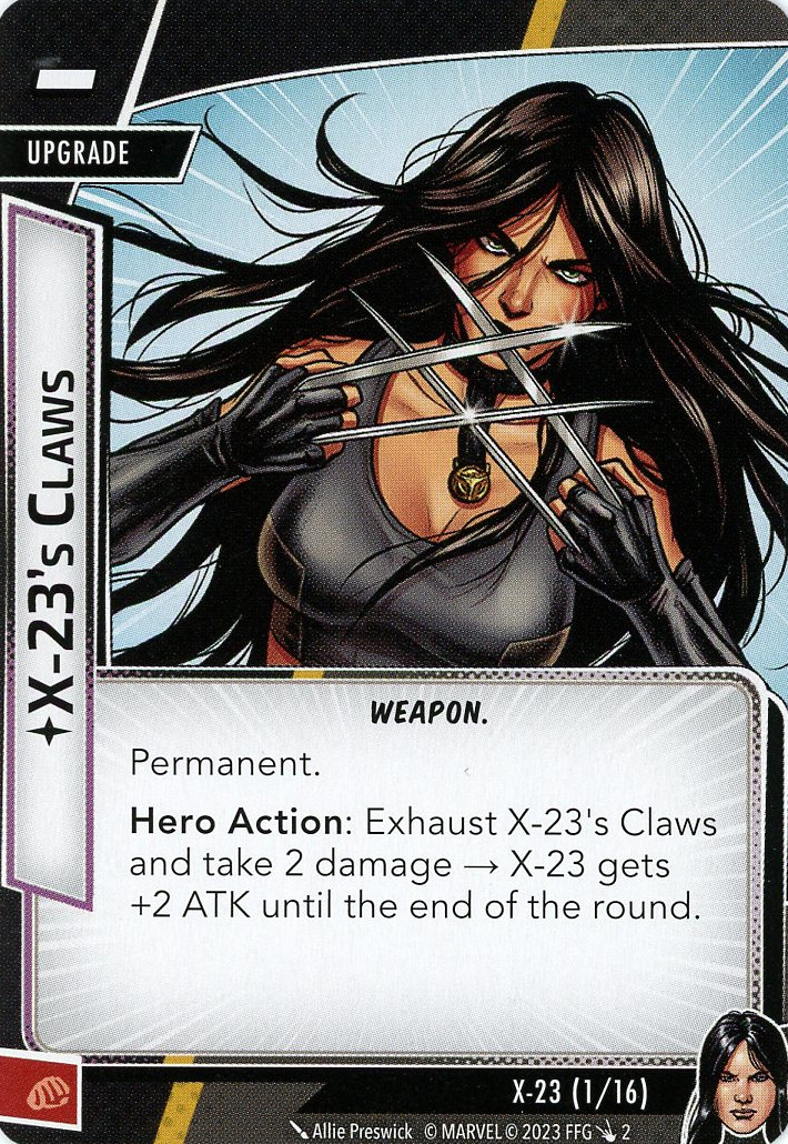 X-23's Claws