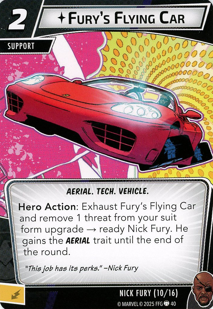 Fury's Flying Car