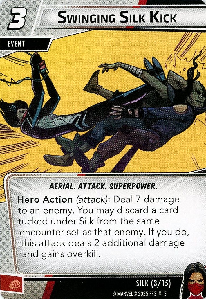 Swinging Silk Kick